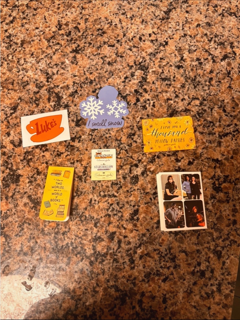 Gilmore Girls Assorted Decorative Scrapbooking Pictures